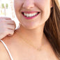 Solid Gold Heart Necklace-Christmas Gifts For Wife