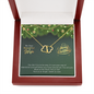 Solid Gold Heart Necklace-Christmas Gifts For Wife