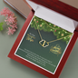 Solid Gold Heart Necklace-Christmas Gifts For Wife