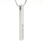 2 Sided Custom Bar Necklace Gifts For Mom