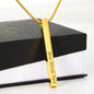 2 Sided Custom Bar Necklace Gifts For Mom