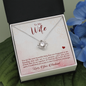 Love Knot Necklace- Valentine Day Gift For Wife- Valentine's Day Gifts For Her