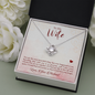 Love Knot Necklace- Valentine Day Gift For Wife- Valentine's Day Gifts For Her