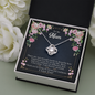 Best Personalized Mothers Day Gifts For Mom- Exclusive Love Knot Necklace