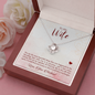 Love Knot Necklace- Valentine Day Gift For Wife- Valentine's Day Gifts For Her