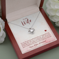 Love Knot Necklace- Valentine Day Gift For Wife- Valentine's Day Gifts For Her
