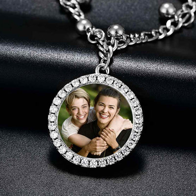 Photo Charm Bracelet-Men's Bracelets-Gifts For Men