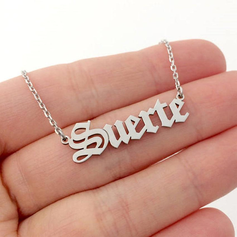 Necklace With Name-My Name Necklace-Name Necklace For Women