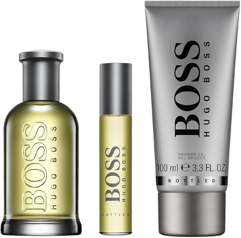 BOSS #6 (M) 3PC SET (3.3oz EDT sp, 3.3oz Shower Gel, 10ml EDT sp)