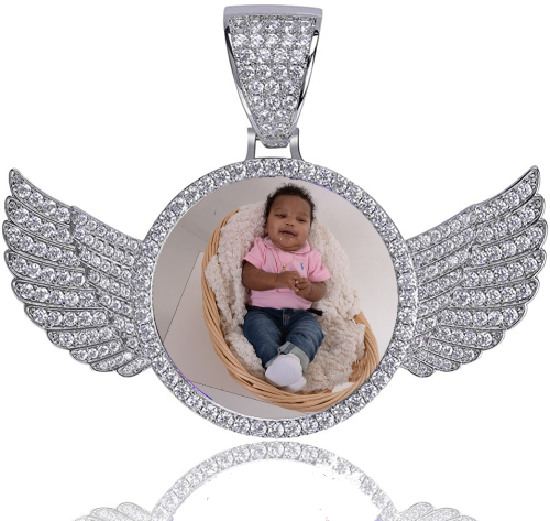 18K White Gold Plated / 18 Inch