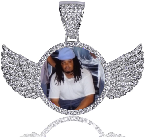 18K White Gold Plated / 20 Inch