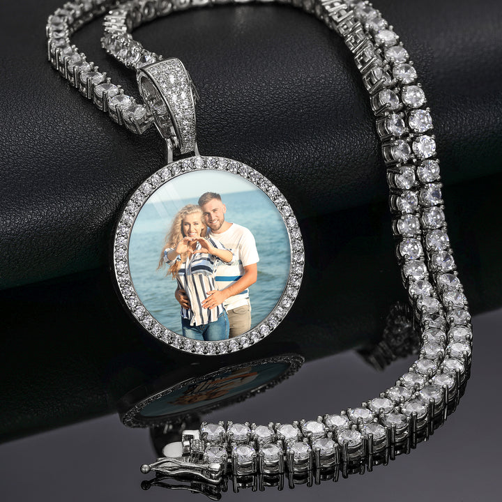Personalized Picture Necklace For Men