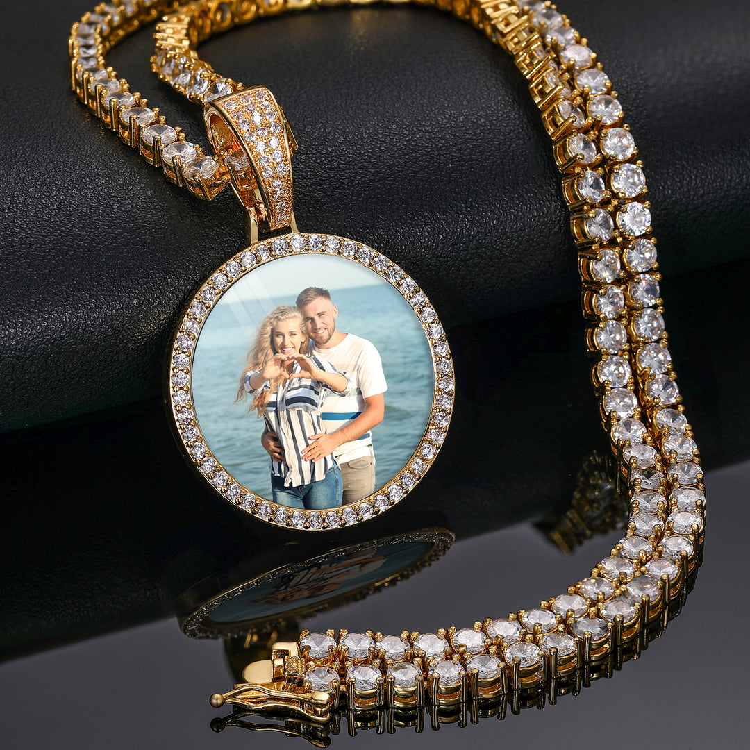 Personalized Picture Necklace For Men