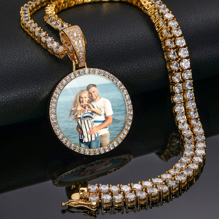 Personalized Picture Necklace For Men