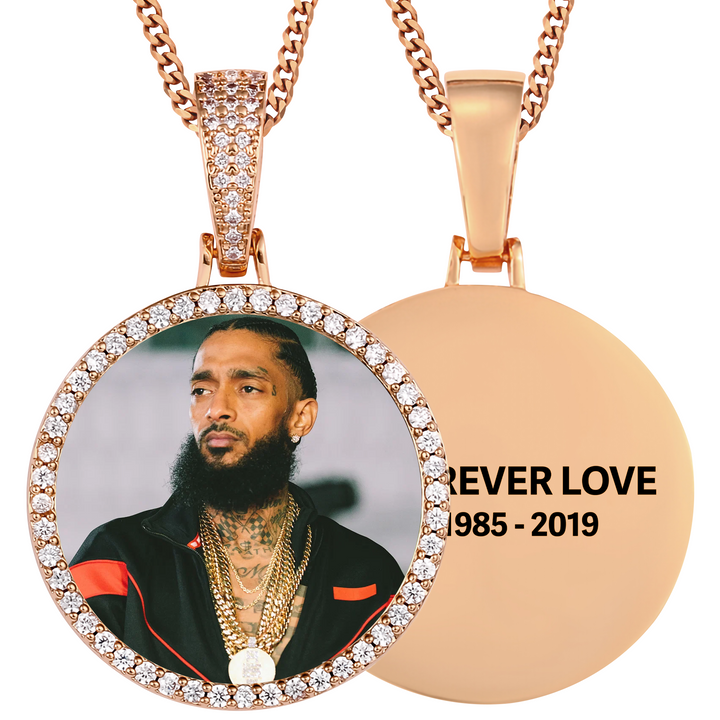 Customized Necklace With Photo Pendant-Personalized Jewelry With Picture-Picture Necklace For Men