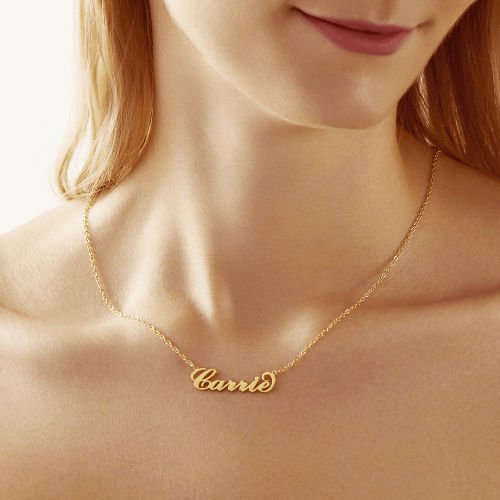 name necklace 