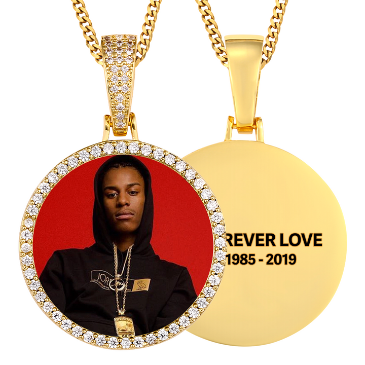 Customized Necklace With Photo Pendant-Personalized Jewelry With Picture-Picture Necklace For Men