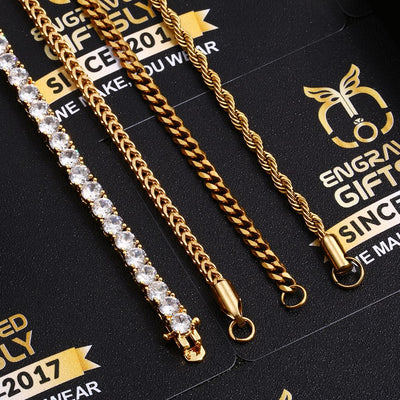 Personalized 14K Gold Square Photo Pendant Necklace