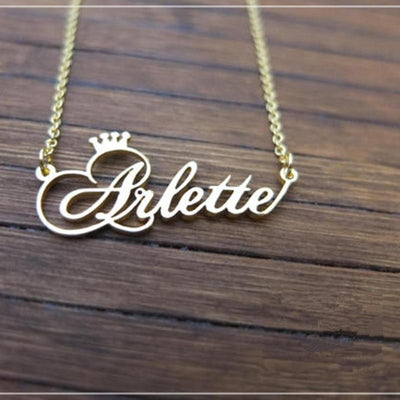 Custom Crown Name Anklet Bracelet- Best Christmas Gifts For Women