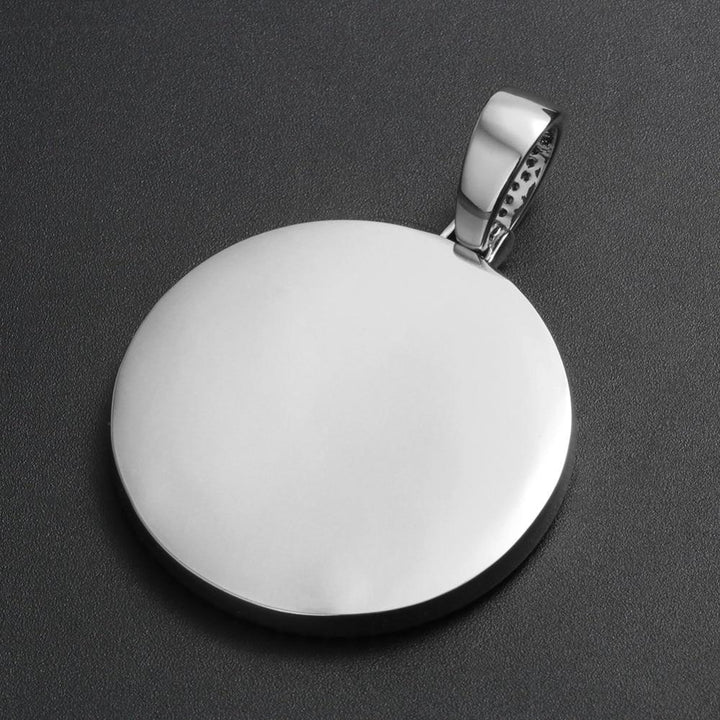 Custom Photo Medallion Necklace- Best Christmas Gifts For Dad