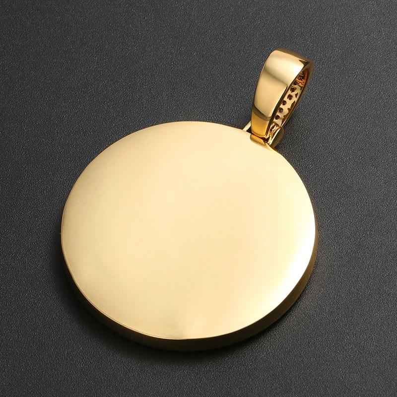 Custom Photo Medallion Necklace- Best Christmas Gifts For Dad