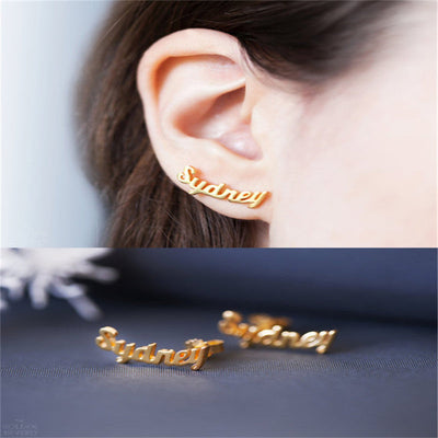 Personalized Name Earring- Gifts For Her