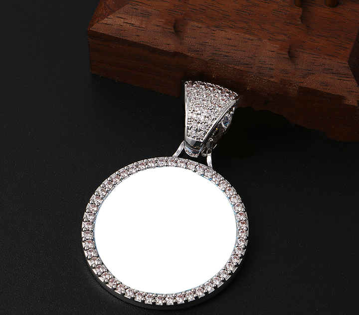 Custom Made Photo Medallions Necklace