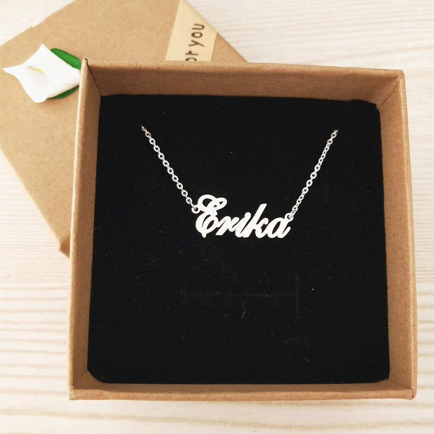 Personalized Name Anklet For Women