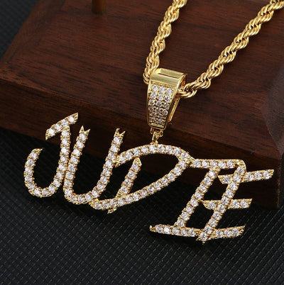 name plate necklace