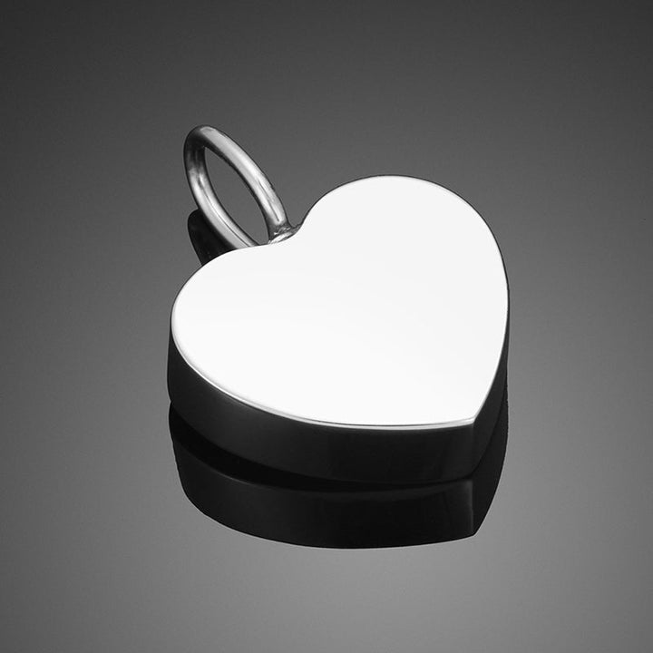 Personalized Photo Cremation Urn Necklace for Ashes With Filling Tool- 18k Gold Custom Heart Pendant Memorial Keepsake