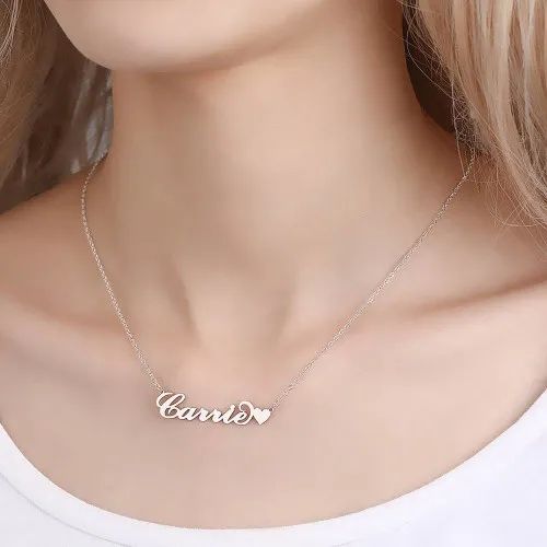 name necklace 