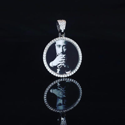 Personalized Memory Medallion- Necklace With Picture Inside