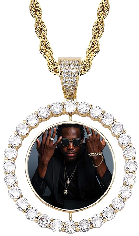 gold medallion necklace