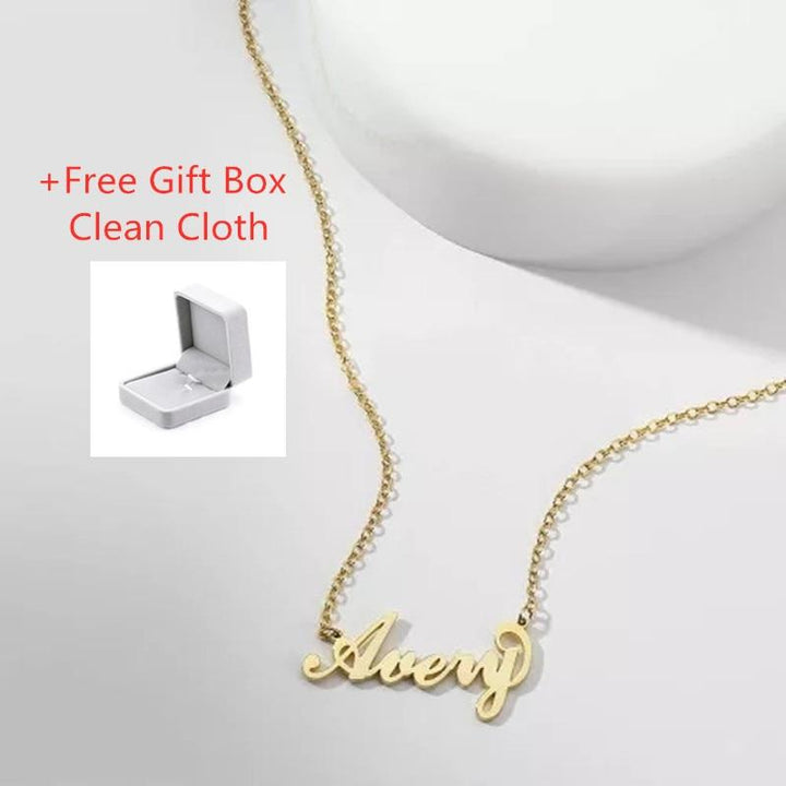 Custom Name Christmas Necklace- Best Christmas Gifts For Girlfriend