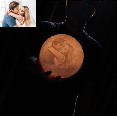 3D Custom Photo Engraving Moon Light The Best Christmas Gifts For Boyfriend