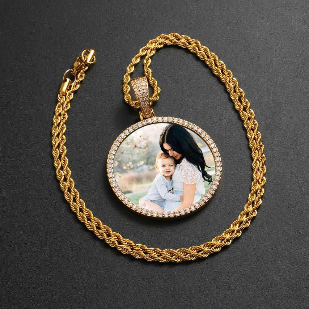 custom picture necklace