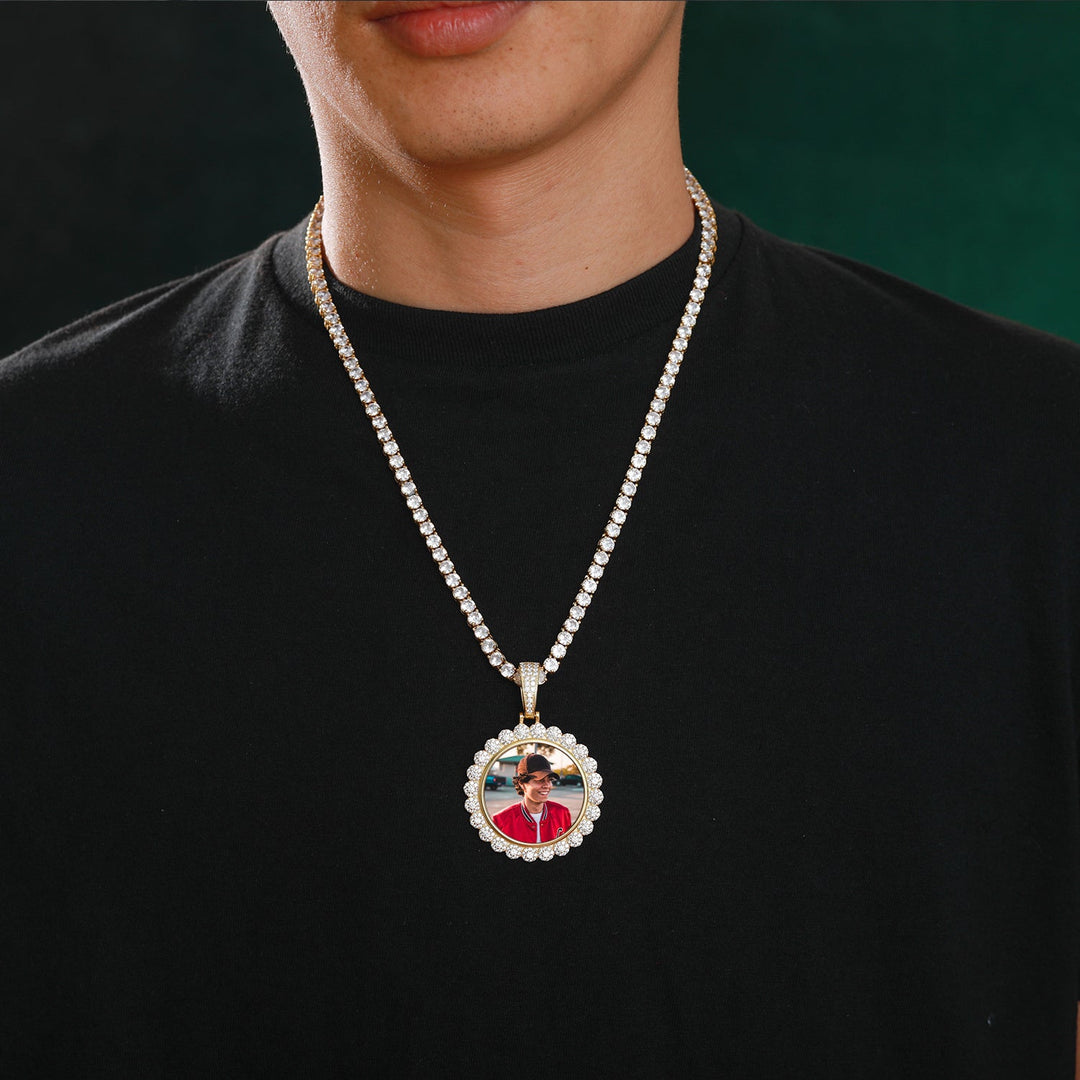 Memorial Necklace With Picture