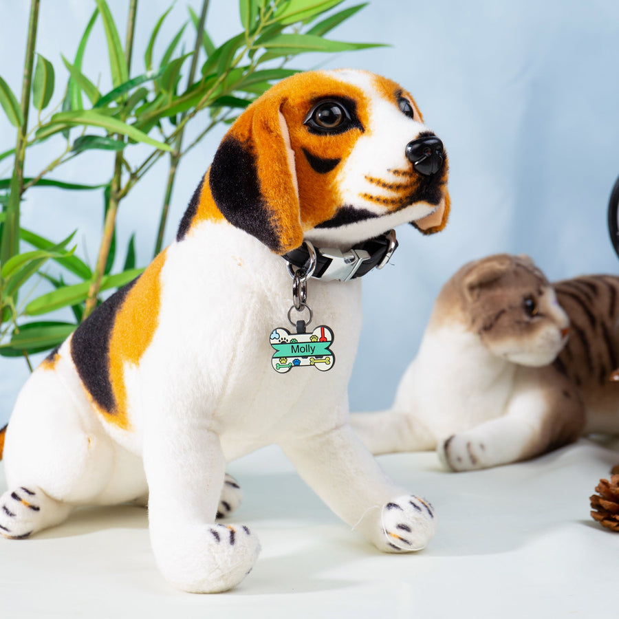 dog bone tags