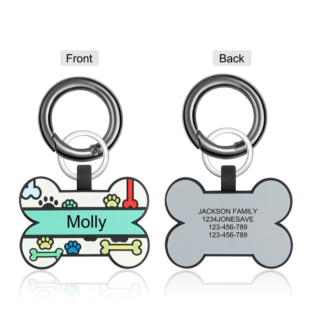 dog bone tags