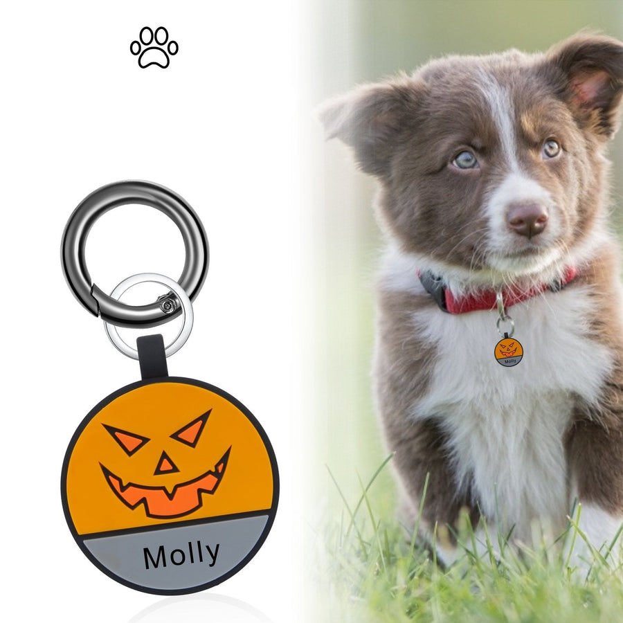 silicone dog tag