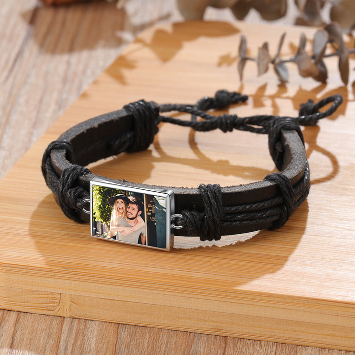 leather bracelet for men