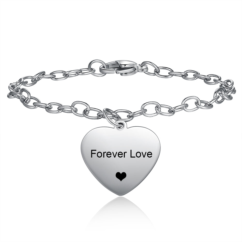 heart photo necklace