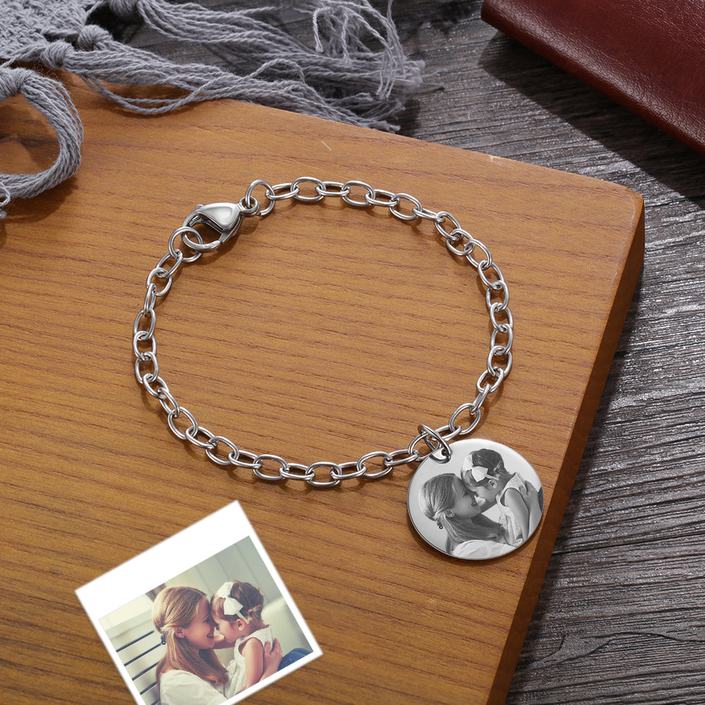 personalize photo bracelet