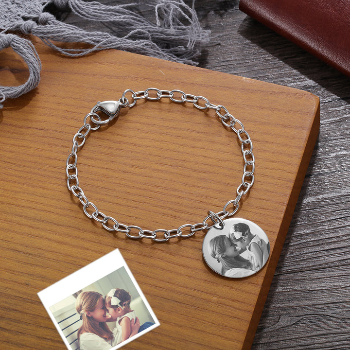 personalize photo bracelet