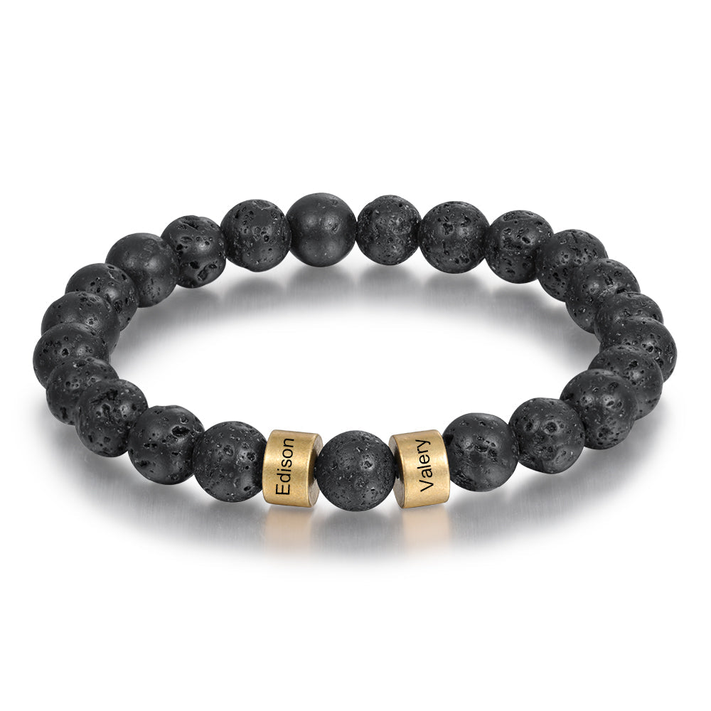 Custom Name Beads Bracelet