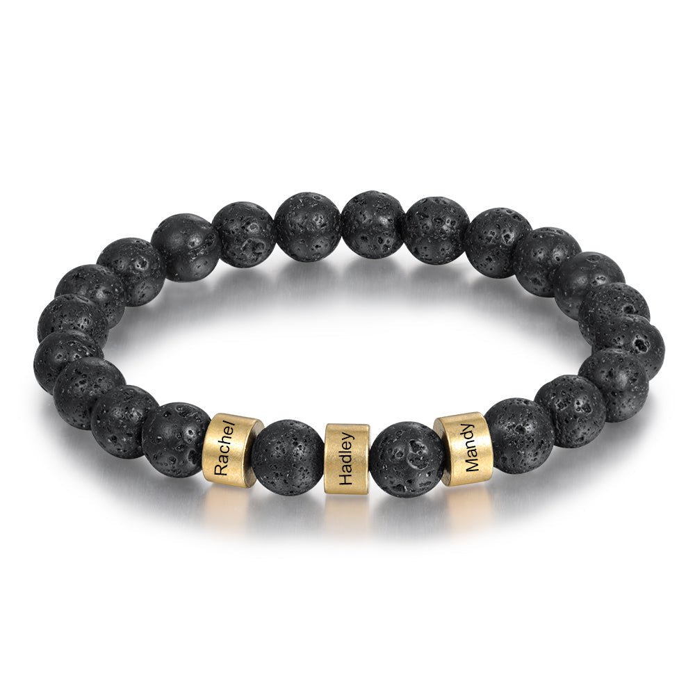 Custom Name Beads Bracelet