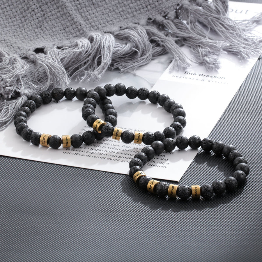 Custom Name Beads Bracelet