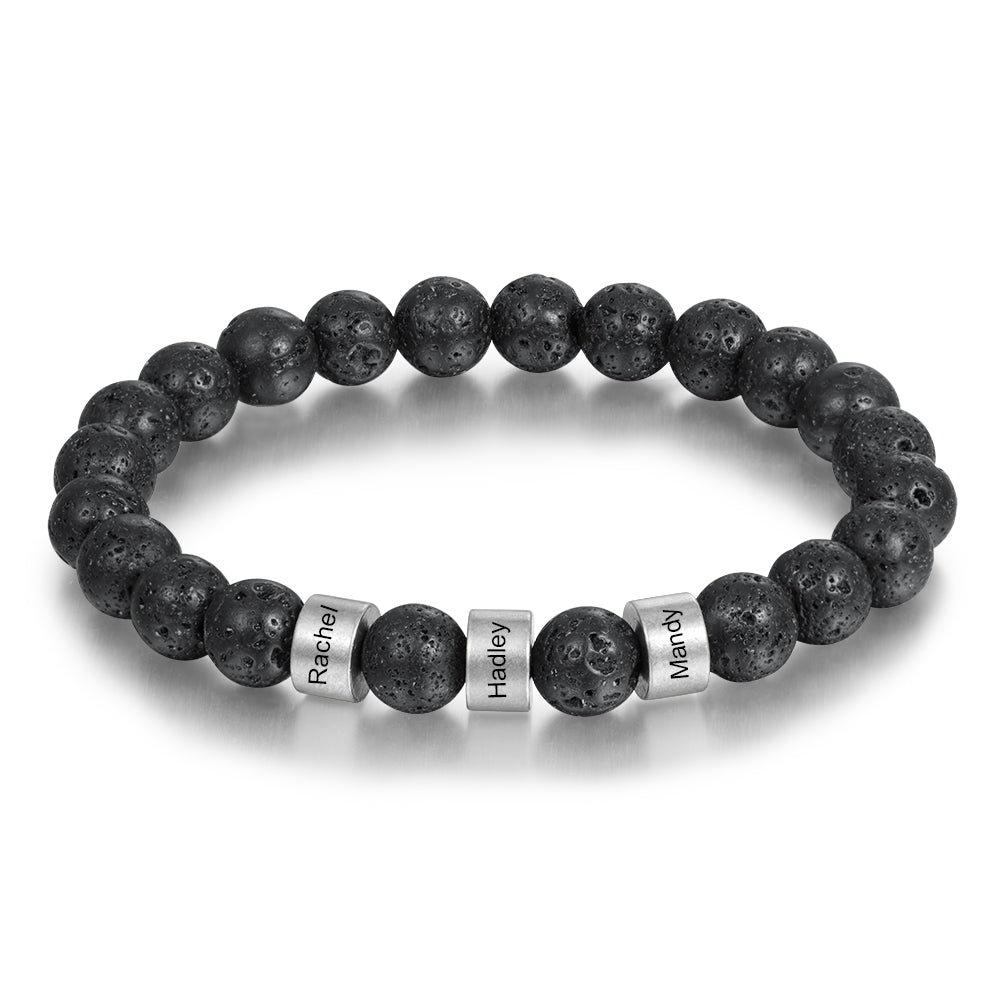 Custom Name Beads Bracelet