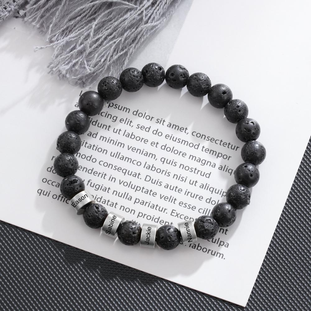 mens beaded bracelets