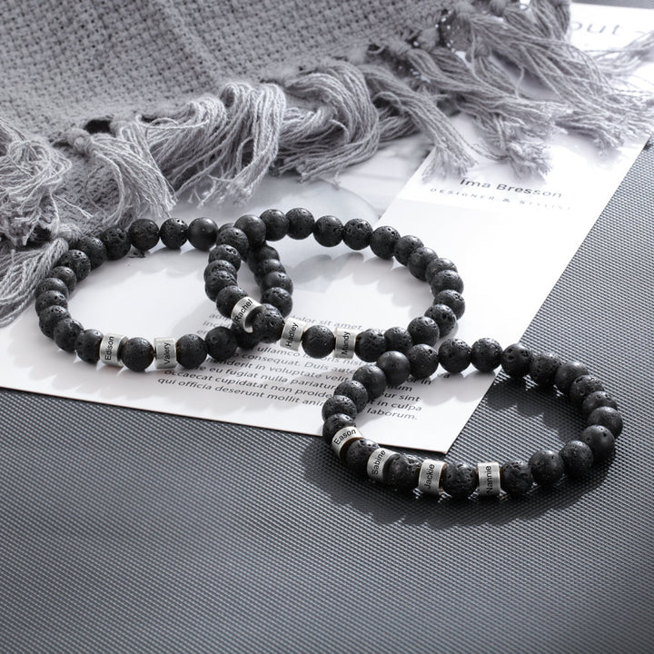 Custom Name Beads Bracelet